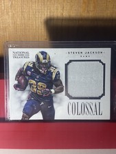 Panini 2012 National Treasures Steven Jackson Rams Colossal #24 /49 Memorabilia