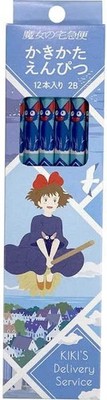 Movic Kiki's Delivery Service Kakikata Pencils 2B Box of 12 Flying Kiki Pen