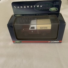 Corgi Vanguards 1:43 Land Rover Series II Edinburgh CT Traffic Patrol VA 07609