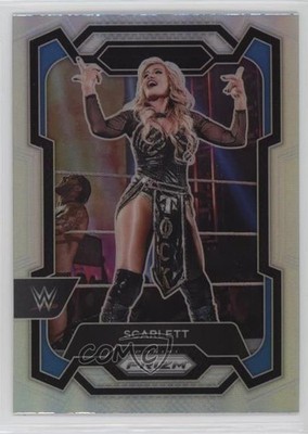 2024 Panini Prizm WWE Silver Prizm Scarlett #123 1co7
