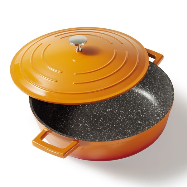 Stoneline Cocotte BräTer Induktion Mit Deckel 28 Cm, 4,2 L-image
