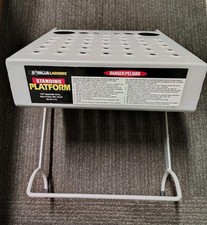 Gorilla Ladders Standing Platform Work Stand Metal Ladder Accessory