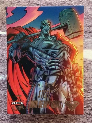 Steel John Henry Irons 2026 Upper Deck Fleer Ultra Superman #37