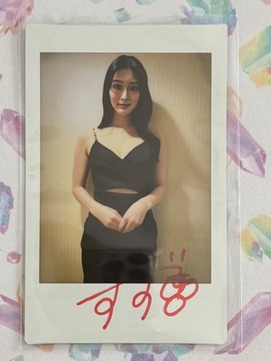 Suzu Honjo Autograph Cheki Photo Limited Asian