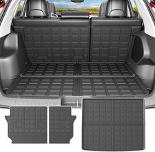 Jeep Cherokee Cargo Mat Set Trunk Backrest, TPE, All-Weather Protection