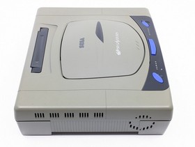 SEGA Saturn HST-3210 Gray Console Complete Set Tested Japan NTSC-J