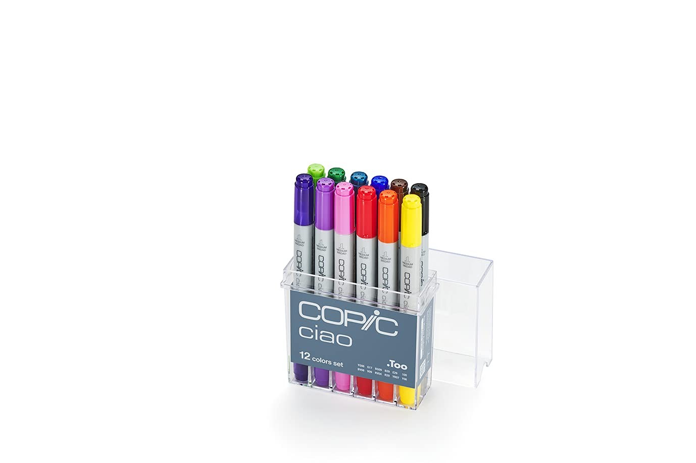 22075312 Ib12 Ciao Markers Basic Set, 12-piece