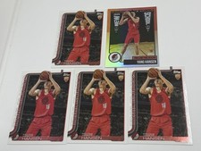 2025-26 Topps Basketball Yang Hansen RC Rookie Base Lot (4) & New School Holo