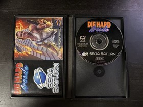 Die Hard Arcade Sega Saturn Complete with Manual PAL UK