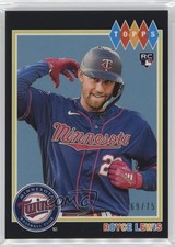 2022 Topps Brooklyn Collection Black 69/75 Royce Lewis #2 0m76