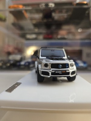 1:64 MotorHelix Resin Mercedes-Benz G800 Brabus (Matte Silver) Limited# 127/150
