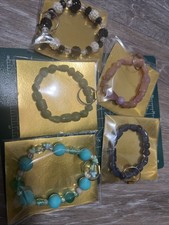 5 Handmade Wristlet Keychains
