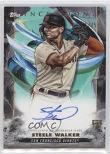 2023 Inception Base Rookie and Emerging Stars Green /125 Steele Walker Auto 0zn2