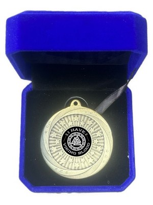 I Have Viking Blood Award 60mm Medaille (SMB19) in Box graviert kostenlos