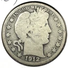 1912-S 50C Barber Half Dollar (89691)