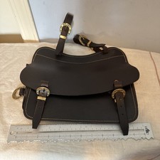 Sac en cuir selle western