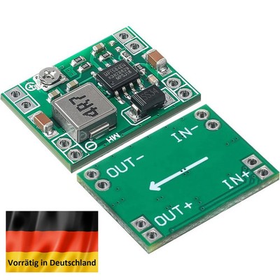 1stk.mini MP1584EN DC-DC 3A Strom versorgungs modul 24V bis 12V 9V 5V 3V Step-Do