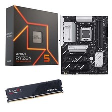 AMD Ryzen 5 7600X ASUS B650E Max G.SKILL 16GB DDR5 6000 PC Bundle
