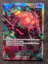 One Piece Card Game Roronoa Zoro OP06-118 SEC Japanese PRB-02 Foil JP NM