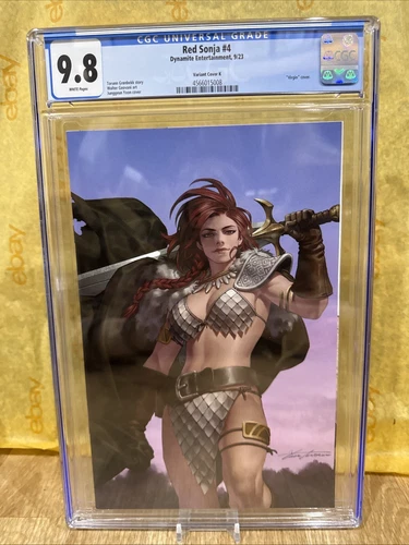 Red Sonja #4 (Dynamite, 2024) Cvr K 1:15 Incentive Virgin Jung-Geun Yoon Cgc 9.8