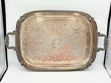 Vintage 5th Ave Silverplate On Copper ,  14x22,,,,     5.6 Lbs.
