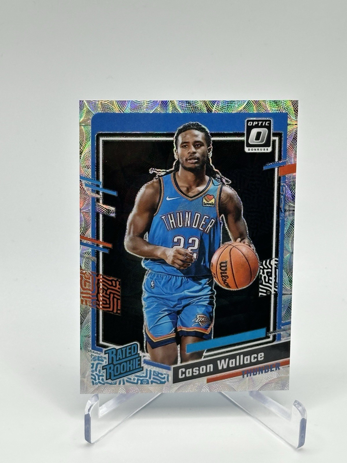 2023-2024 Optic Basketball Cason Wallace Rated Rookie /249 Scope Premium