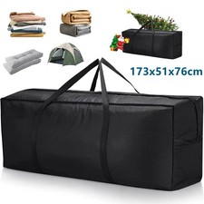 Extra Large Zipped Waterproof Garden Furniture Cushion Storage Bag Heavy Duty UK