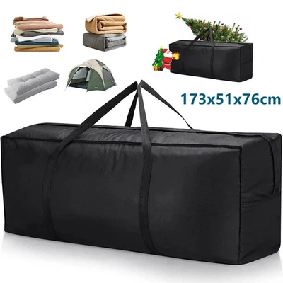 Extra Large Zipped Waterproof Garden Furniture Cushion Storage Bag Heavy Duty UK