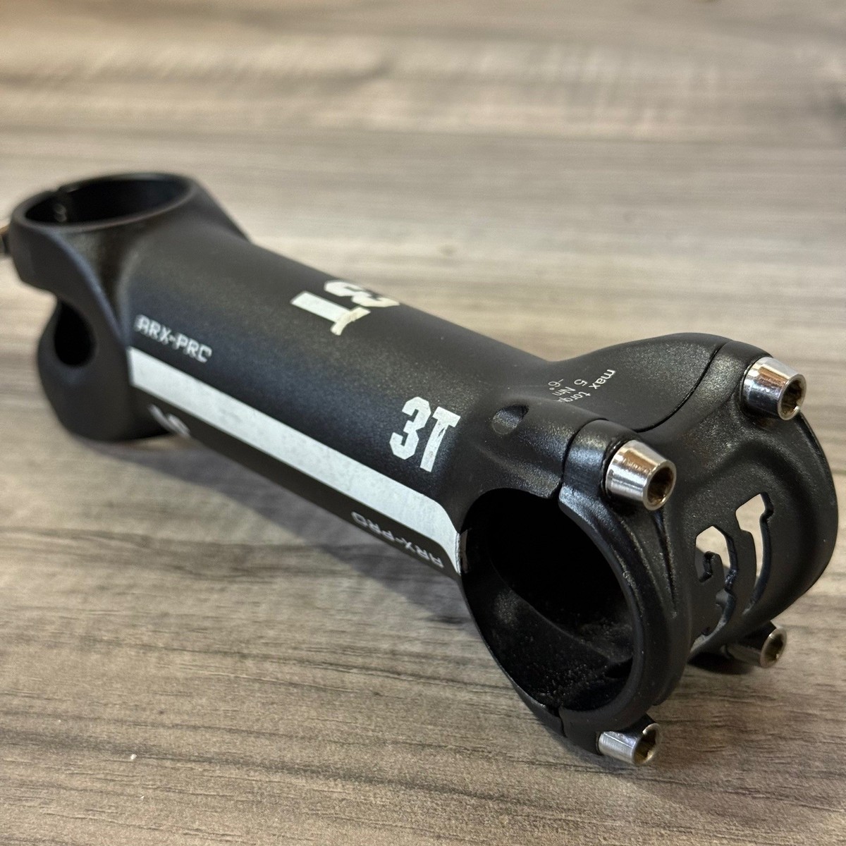 3T ARX-Pro Stem Alloy Road Stem 120mm 1 1/8 31.8 6 Degree Black | eBay