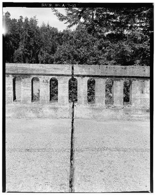 Carlotta California Van Duzen Bridge 1981 Deck Expansion Joint North Rail