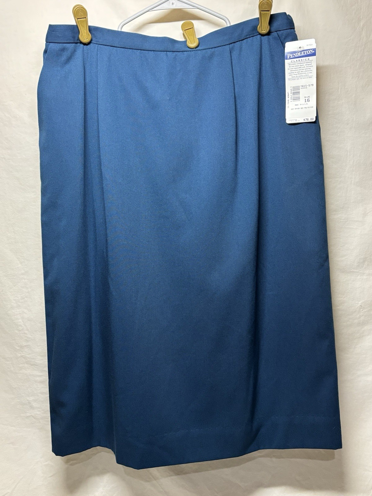 Pendleton Women's Vintage Rayon/Polyester Skirt N… - image 1