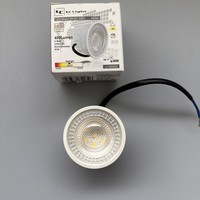6X Lc Led Modul 230V Flach 5W 4000K 400Lm MR16/GU10 Strahler Ersatz Ø50Mm H 25Mm