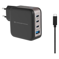 Conceptronic ALTHEA18B 4-Port 100W Gan Usb Pd Charger (4015867236536)