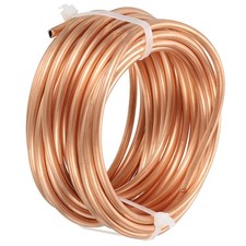 4mm x 5mm Long 7.5 M Refrigerator Copper Pipe Flexible Tubing