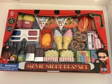 Gourmet Play Movie Night Play Set - 31 Pieces Ages 3 