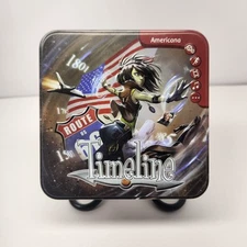 Timeline Americana Card Game Asmodee Tin 100% Complete 110 Cards