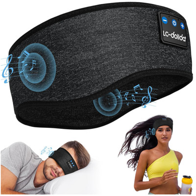 Bluetooth Headband Kopfhörer Schlaf Stirnband für Seitenschläfer