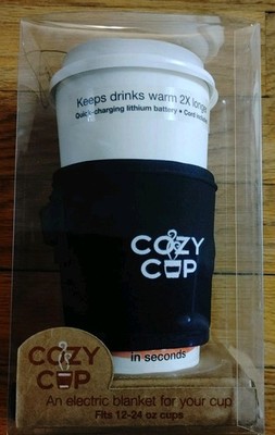 battery coffee cup warmer Civexa Rechargeable Self Heating Coffee Mug, Fast Heating & High Tempe –  我的商店 main image 0