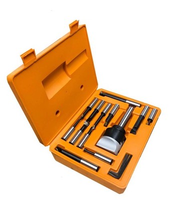 DBM IMPORTS 12 Pc 3/4'' Boring Bar Set 3 Inch Head W/ 1'' Shank...