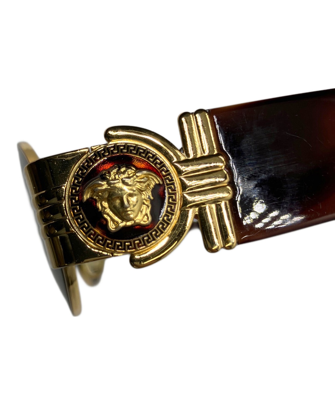 GIANNI VERSACE Vintage Sunglasses S72 Brown Gold Men's Used Fashion Accessory 5 thumbnail 13