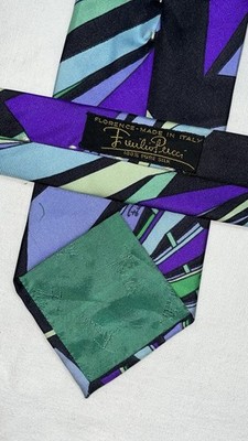 Emilio Pucci Krawatte 100% Seide