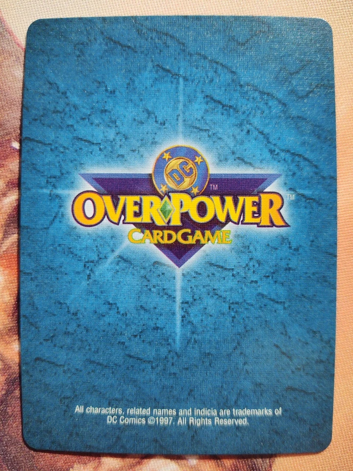 OverPower JLA DC Comics 1997 cualquier tarjeta Power 6 OPD rara LP Foto 2 de 2