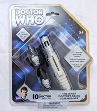 DOCTOR WHO 10th Doctor Sonic Screwdriver Ultraviolet Light Pen BRAND NEW
