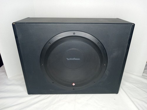 Rockford Fosgate Punch P300-12T 300W Powered 12 IN SUBWOOFER SOLD AS IS UNTESTED