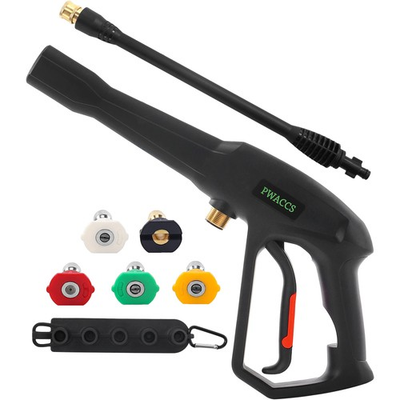#ad Pressure Washer with Extension Wand Kit — Power Washing Trigger Handle with 5... $44.78