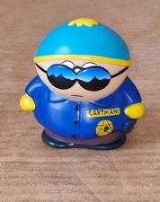 1998 South Park Europe Exclusive POLICE COP CARTMAN 4" Vinyl Figure Fun 4 All