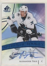 2020-21 SP Game Used Authentic Rookies Blue Alexander True #148 Rookie Auto RC