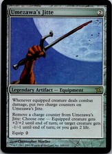 Umezawa's Jitte 163 Betrayers of Kamigawa FOIL DMG MTG