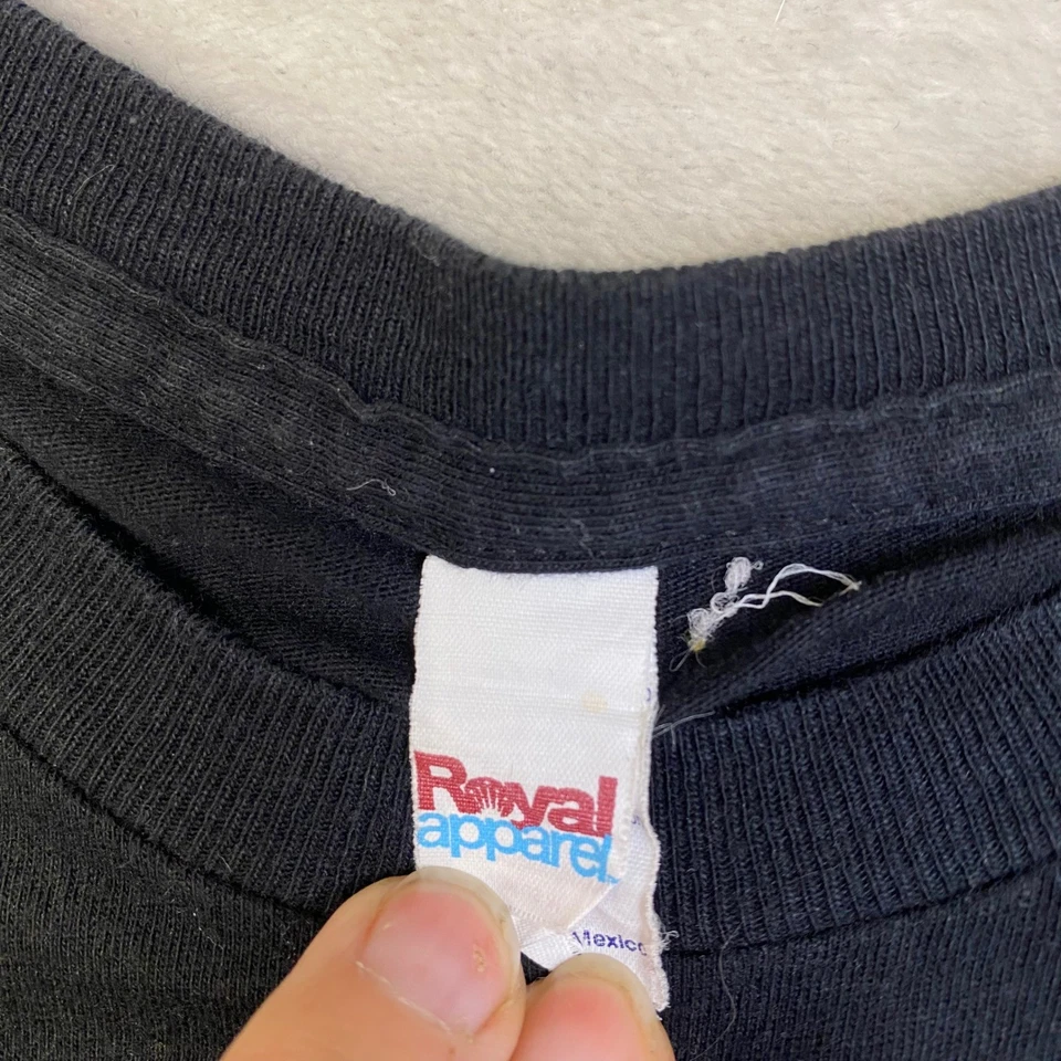 Kid Rock Detroit Royal Apparel Black Graphic T Shirt Music Band Concert Tee - Image 4 of 4