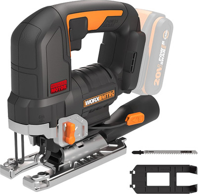 Worx WX542.9 Nitro Stichsäge 20V Brushless Pendelhub ohne Akku Profi NEU OVP